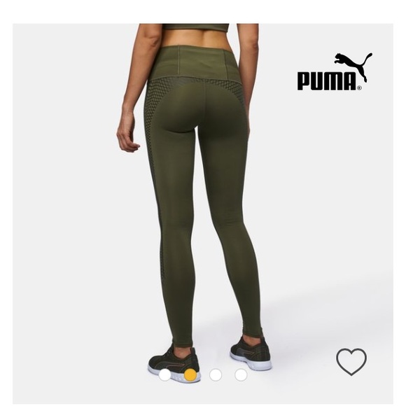 Puma X Kylie Olive Green Velvet Rope 